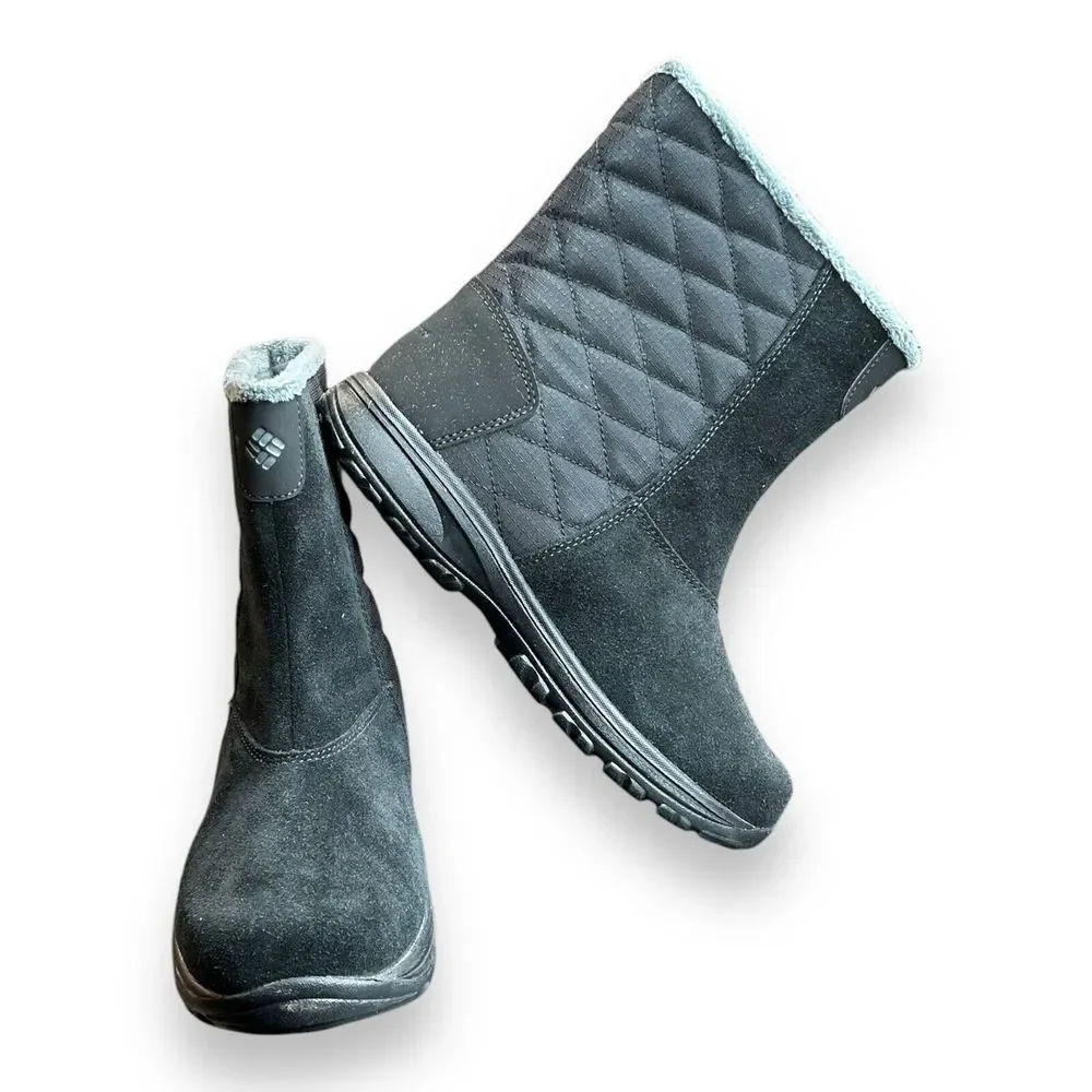 Columbia Womens Ice Maiden Slip II Snow Boot Black Size 8 M
